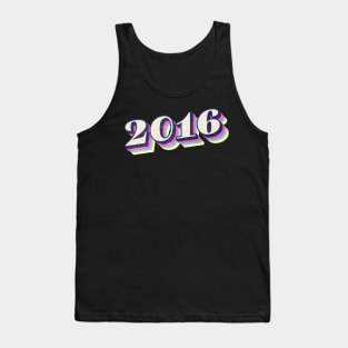 2016 Birthday Year Tank Top